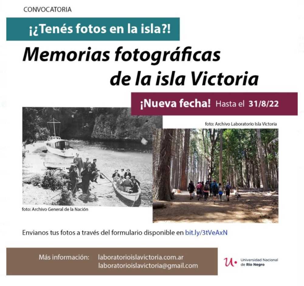 La convocatoria a compartir memorias fotográficas de la isla Victoria extiende el plazo hasta el 31 de agosto