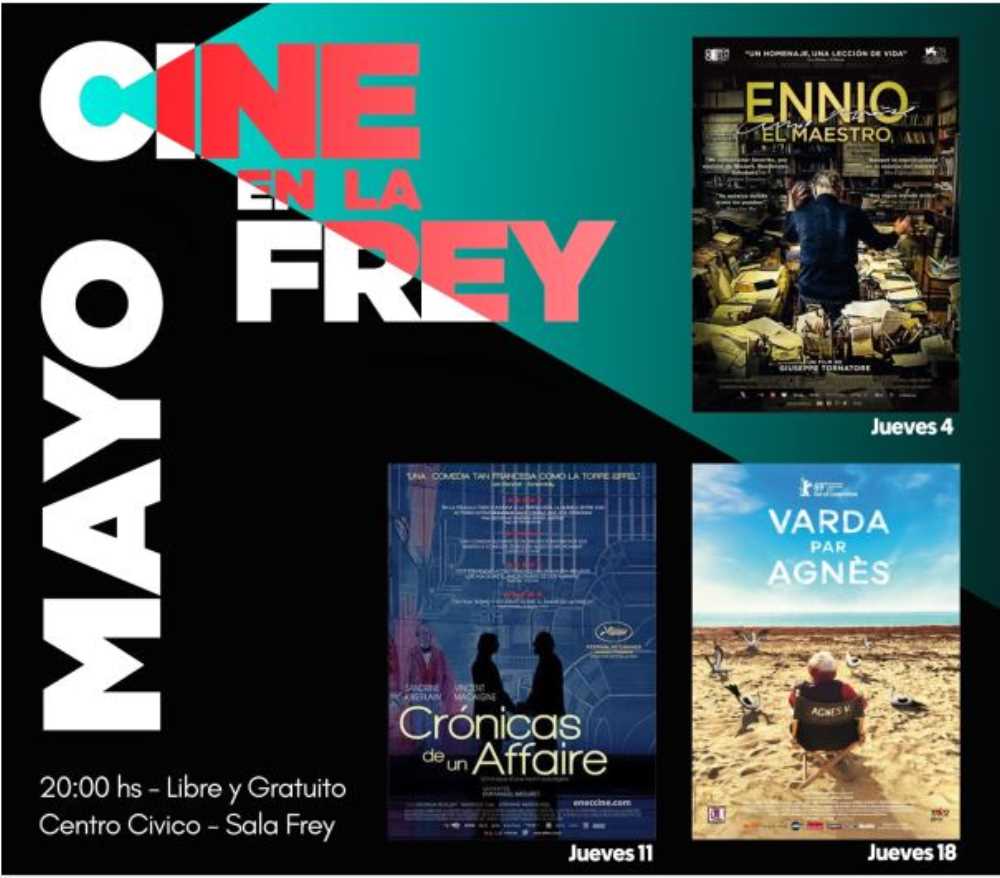 Hoy retorna el ciclo “Cine en La Frey, presentado por Qubit”