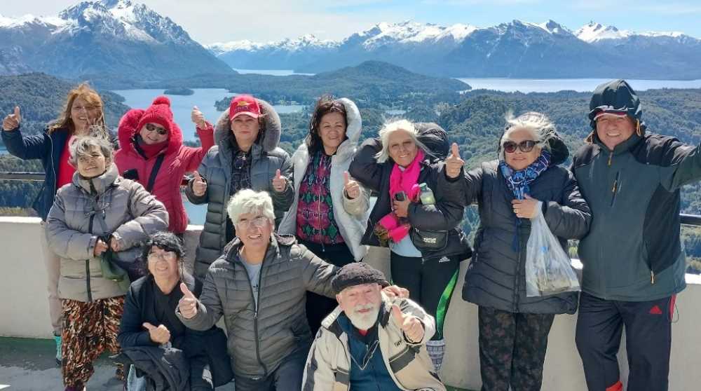 Culminó el primer viaje de turismo social a Bariloche