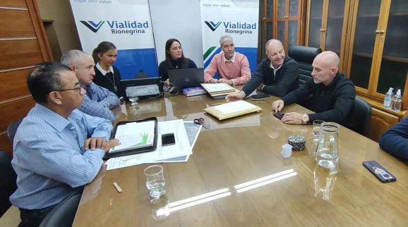 El Gobierno de Río Negro invierte en obras viales para la Zona Andina