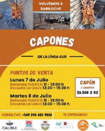 Se extiende la venta de capones de la Línea Sur en Bariloche