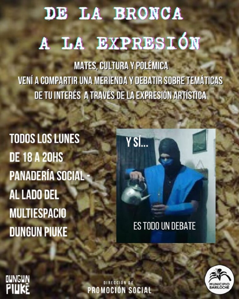 De la bronca a la expresión: un espacio para debatir, crear y compartir