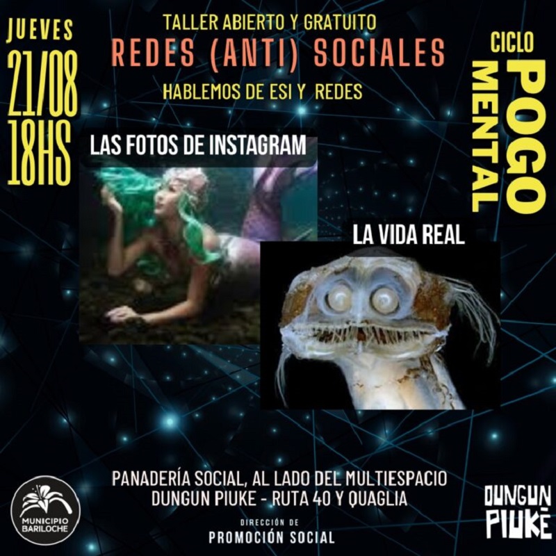 Invitación a reflexionar sobre redes y ESI en el ciclo “Pogo Mental”