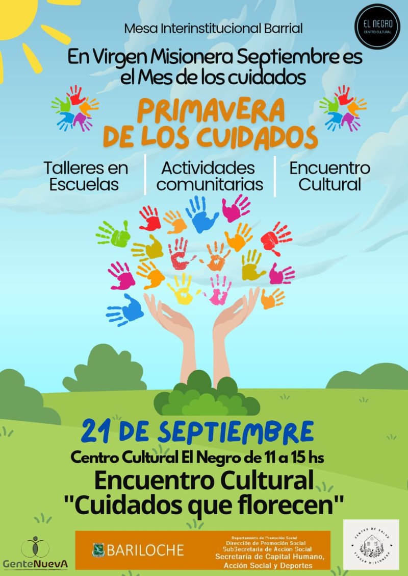 La primavera florece en Virgen Misionera con una jornada de cuidados y cultura