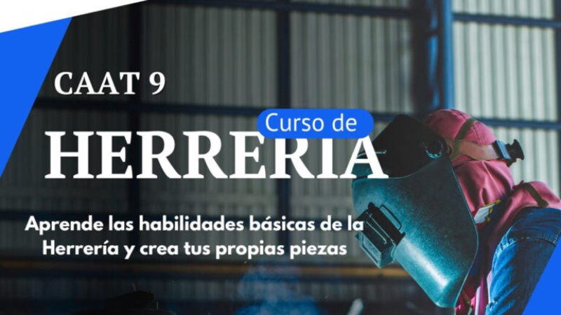 Sigue abierta la inscripción para el curso gratuito de herrería en el CAAT 9