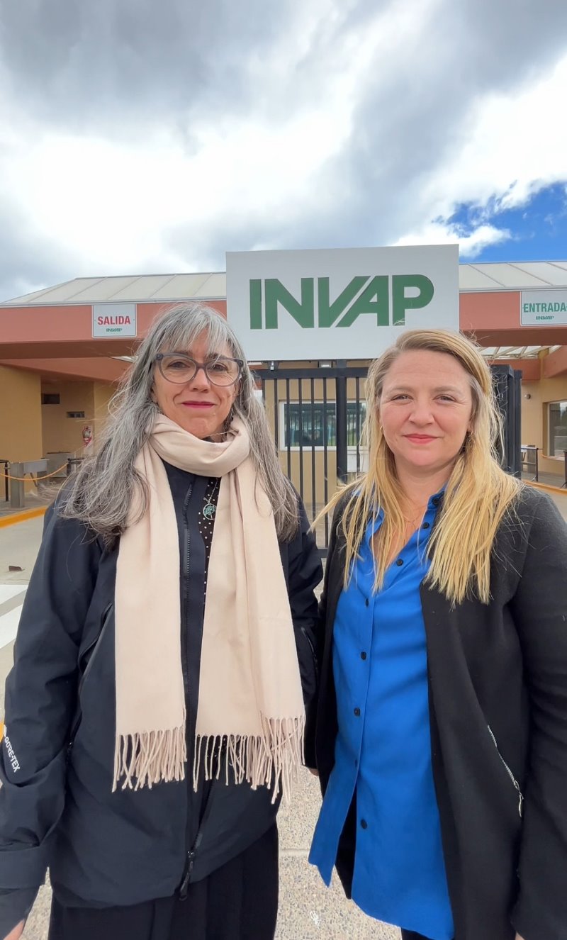Legisladoras Nacionales Rionegrinas en la defensa del financiamiento del INVAP