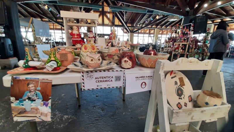 Abrió el Mercado Navideño que une a más de 100 emprendedores de nuestra ciudad