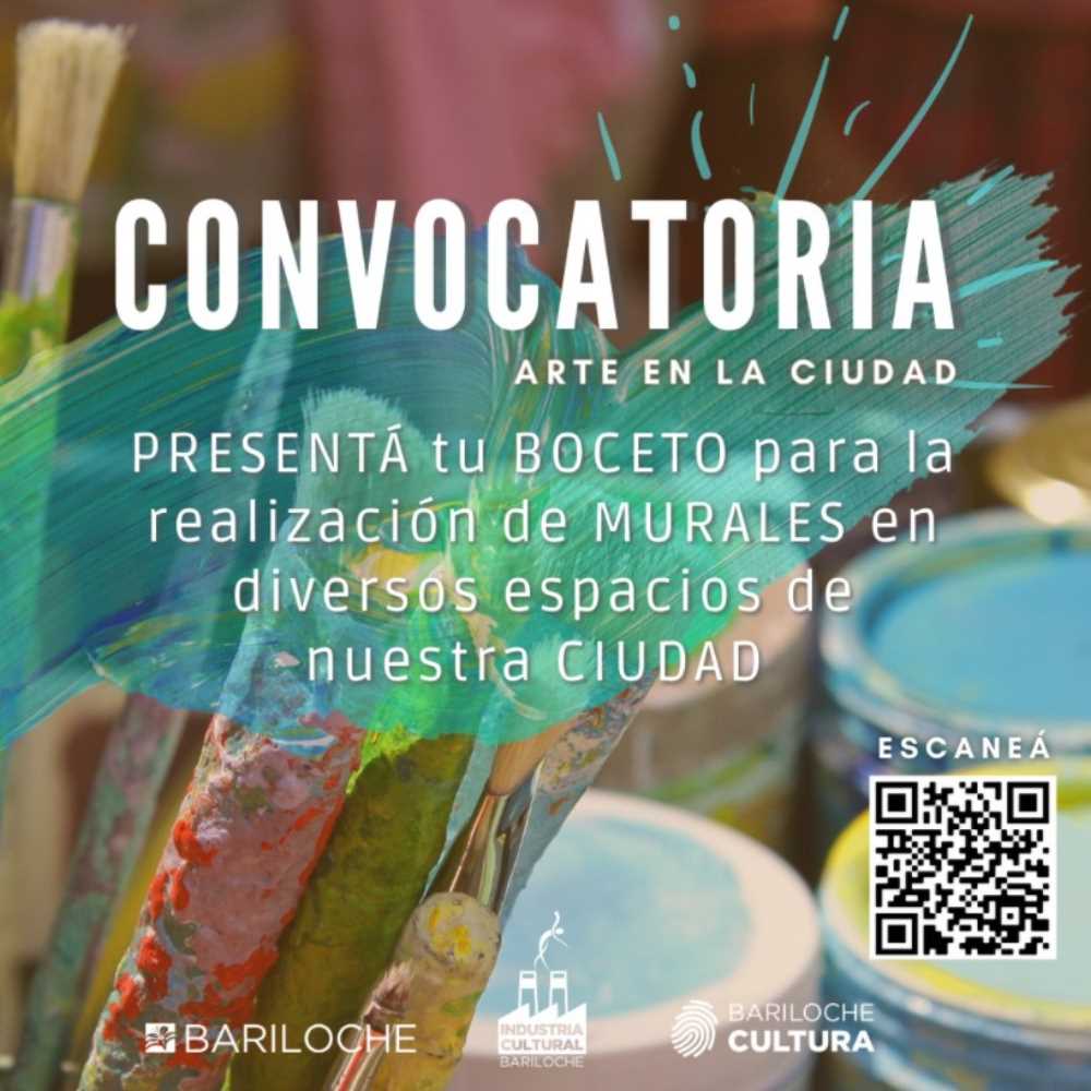 Bajo la consigna “Identidades de Nuestra Cuidad”, convocan a artistas para realizar murales en espacios públicos