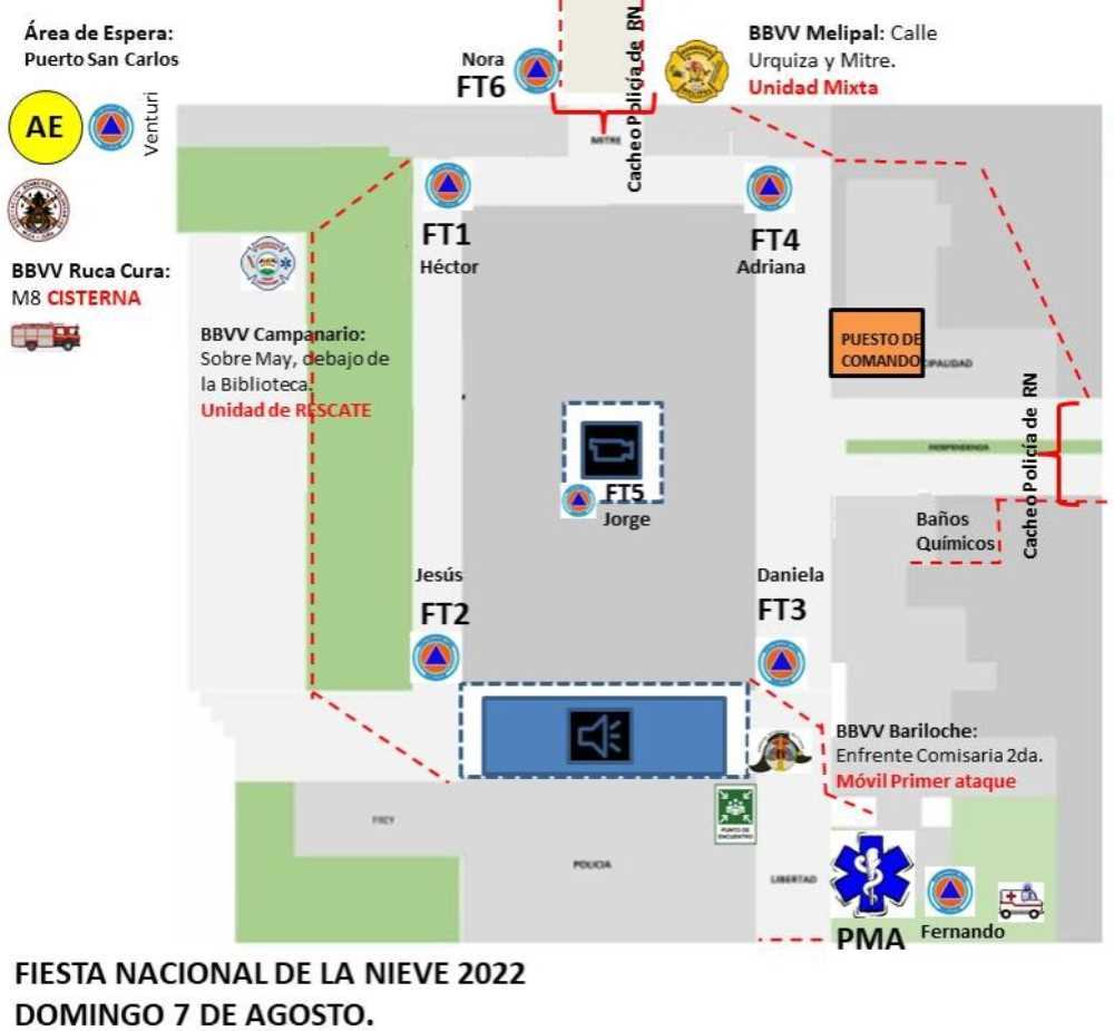 Fue una gran fiesta porque trabajamos de manera coordinada en la prevención y en la seguridad de nuestra comunidad