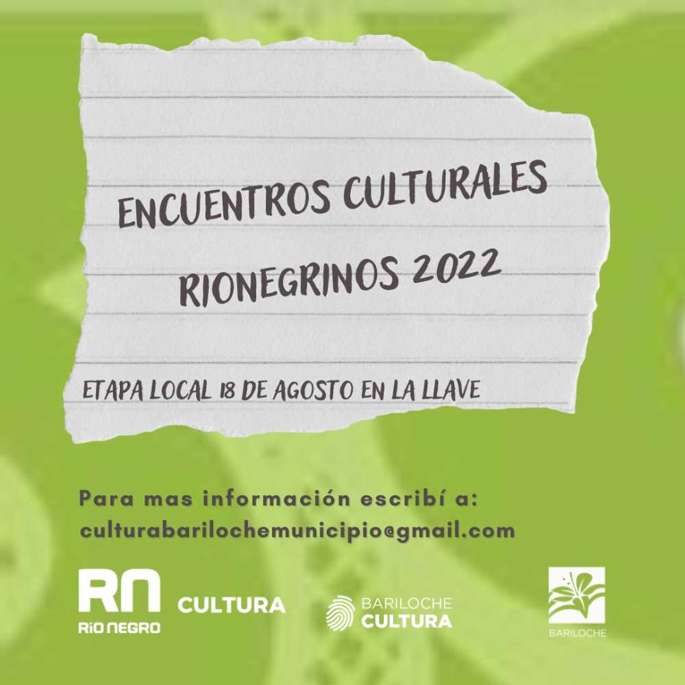 ¡Inscibite en la Etapa Local de los Encuentros Culturales!