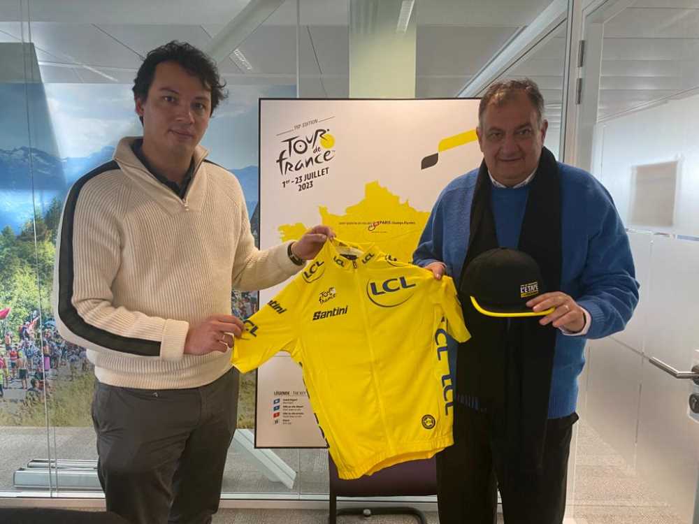 Gennuso gestiona en Paris traer el Tour de France a Bariloche