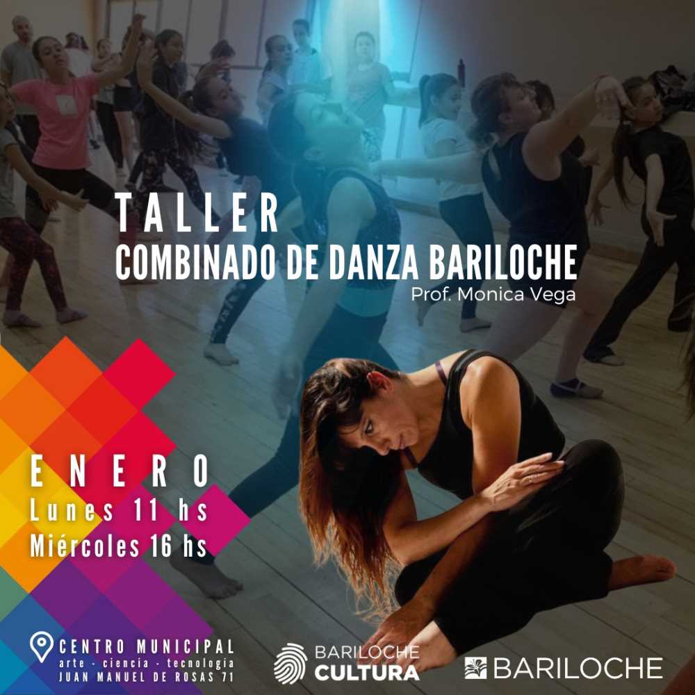 Lunes y miércoles de enero: Taller de Combinado de Danzas Bariloche