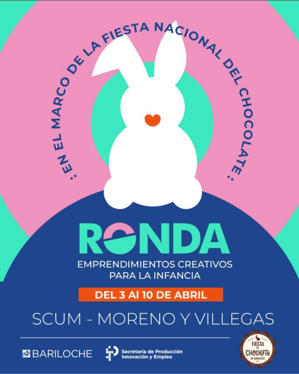 Llega la 7° Edición de “Ronda”: Emprendimientos Creativos para la Infancia Edición Pascuas