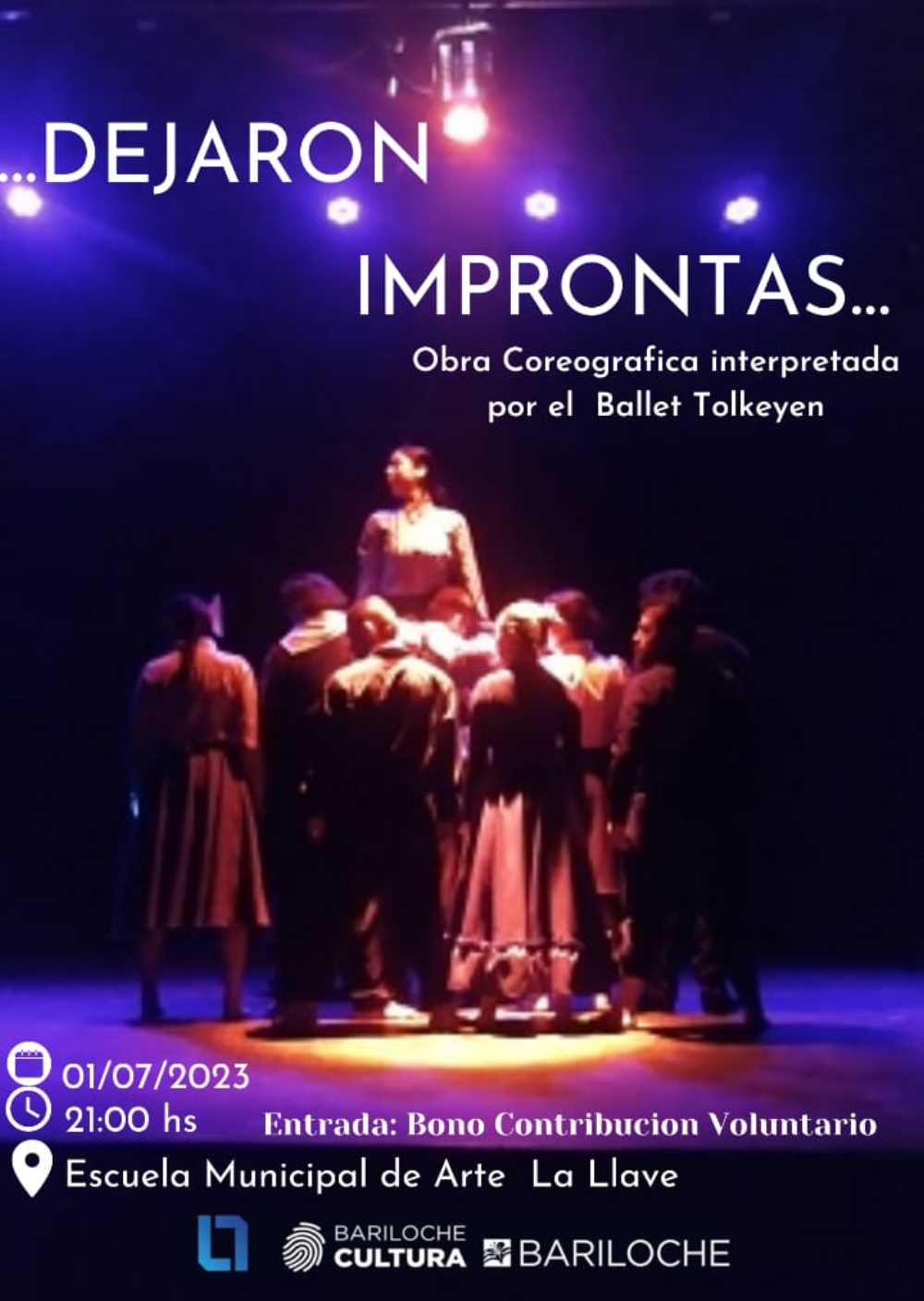 Este sábado, Ballet Tolkeyén interpreta “Dejaron improntas…”