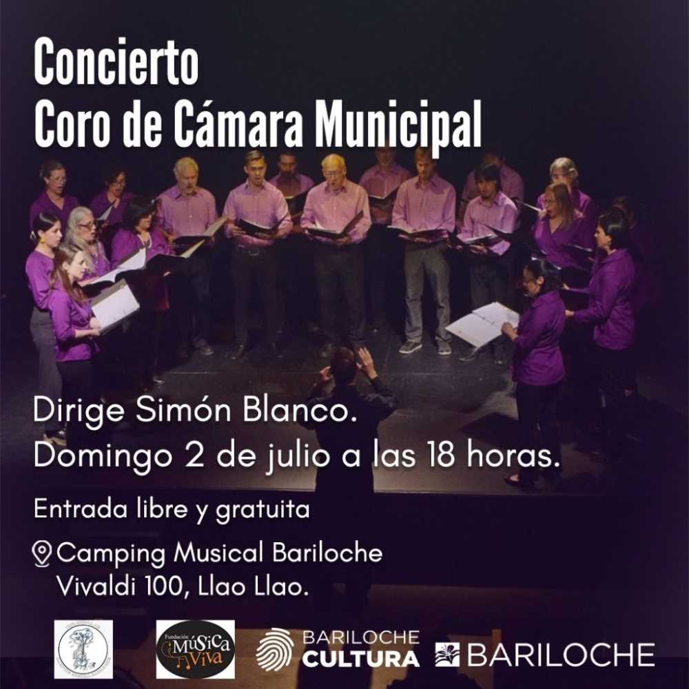 Este domingo, el Coro de Cámara Municipal se presenta en el Camping Musical