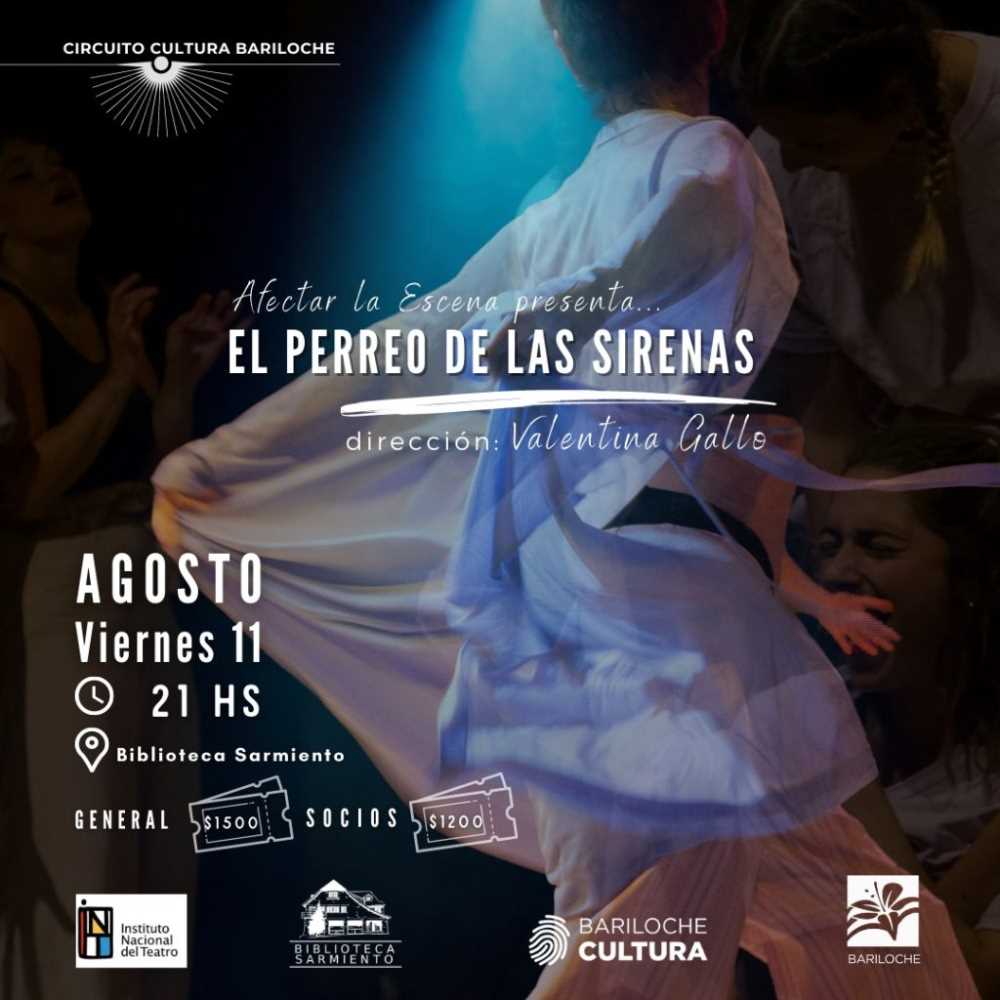 “El Perreo de las sirenas” llega a la Usina Cultural del Centro Cívico