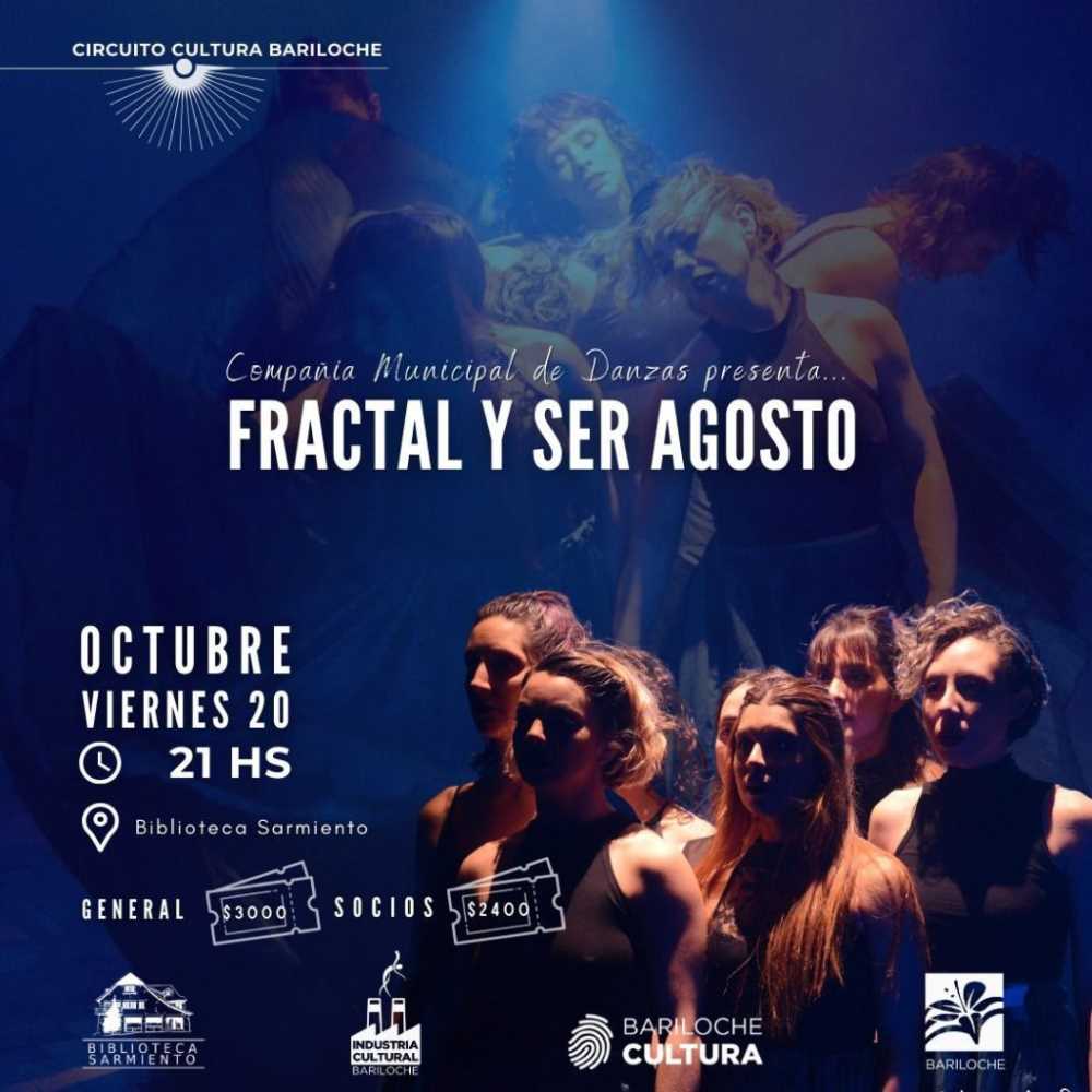 Este viernes, la Compañía Municipal de Danzas presenta “Fractal y Ser Agosto”