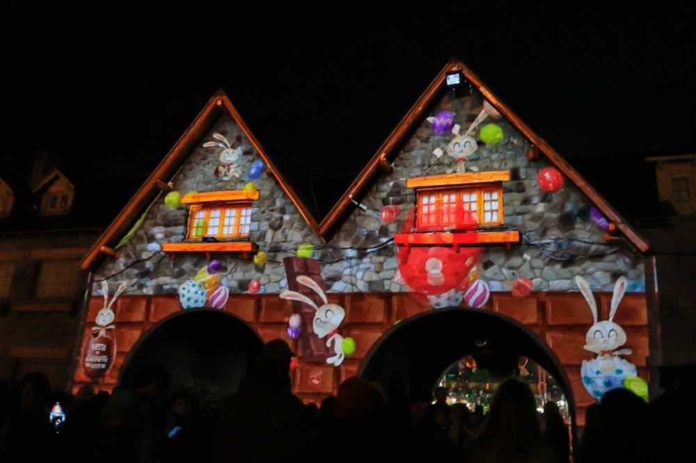 Fiesta del Chocolate: Todas las noches show de luces y fantasía en el Centro Cívico