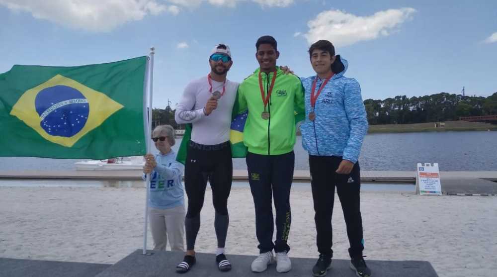 La bandera rionegrina se subió al podio del Panamericano de canotaje