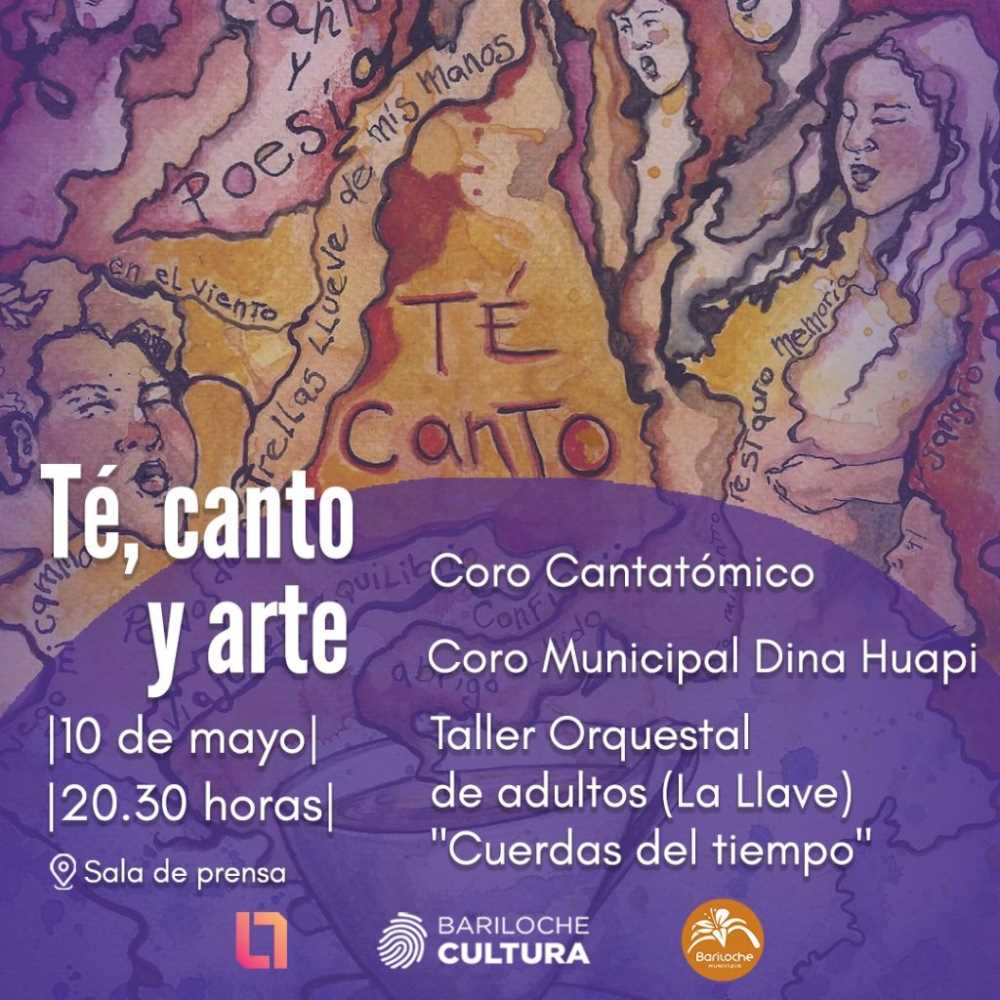 Invitan al Ciclo de Conciertos de Té, Canto y Arte