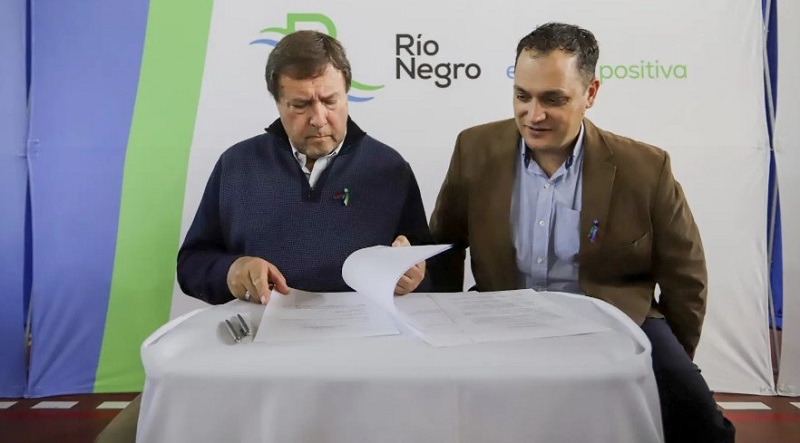 El Bolsón avanza con obras en la costanera gracias al bono petrolero