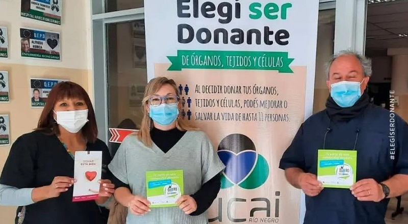 Donar órganos: Salud realiza semana de concientización en toda la provincia