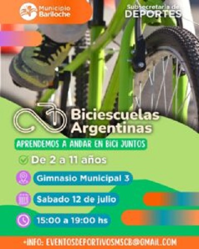 Pedaleando Juntos: Llega una nueva edición de las “Biciescuelas Argentinas”