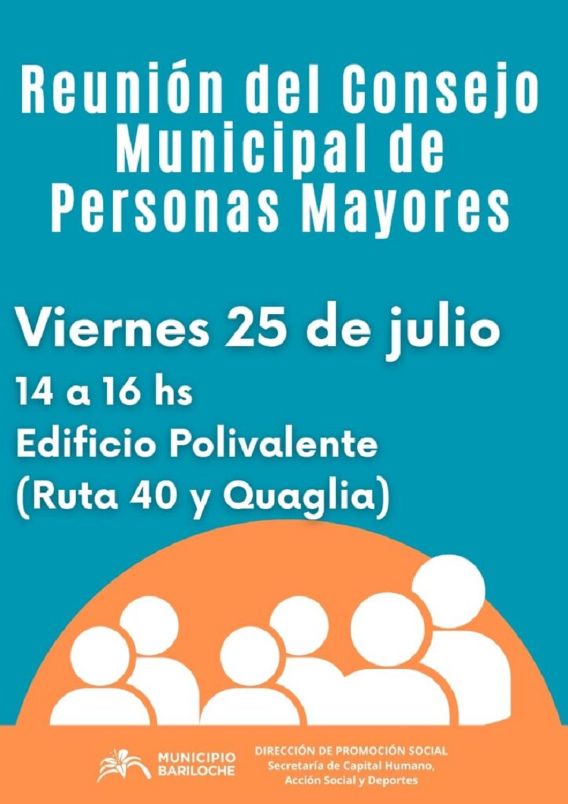 Nueva reunión del Consejo Municipal de Personas Mayores