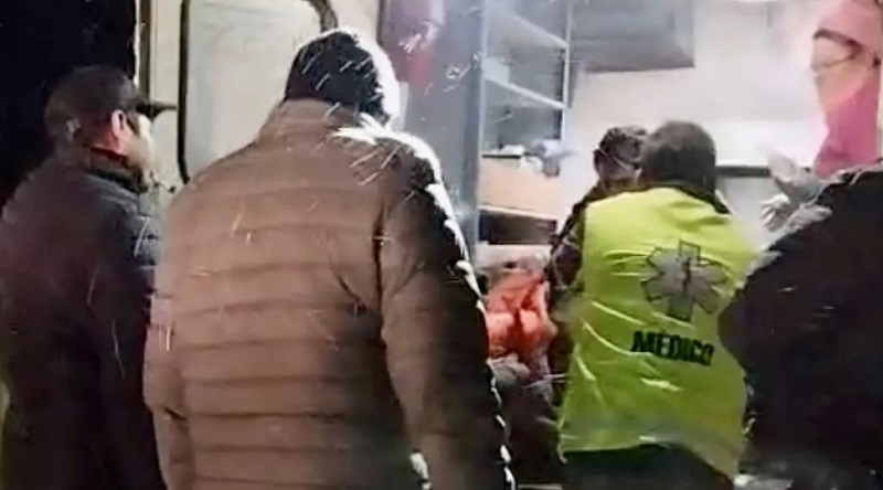 Weretilneck celebró el rescate de hombre en plena nevada en la Región Sur