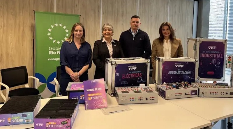 Río Negro e YPF acuerdan fortalecer la educación técnica en energía