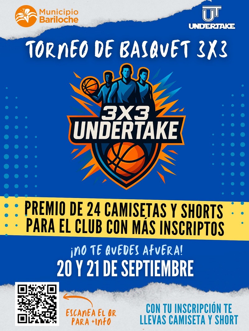 La pasión del básquet toma la ciudad: llega el Torneo 3×3 Undertake