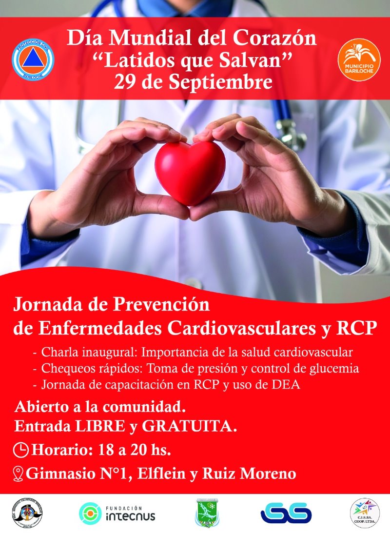 La Subsecretaría de Protección Civil de la Municipalidad de San Carlos de Bariloche invita a la comunidad a participar de la jornada