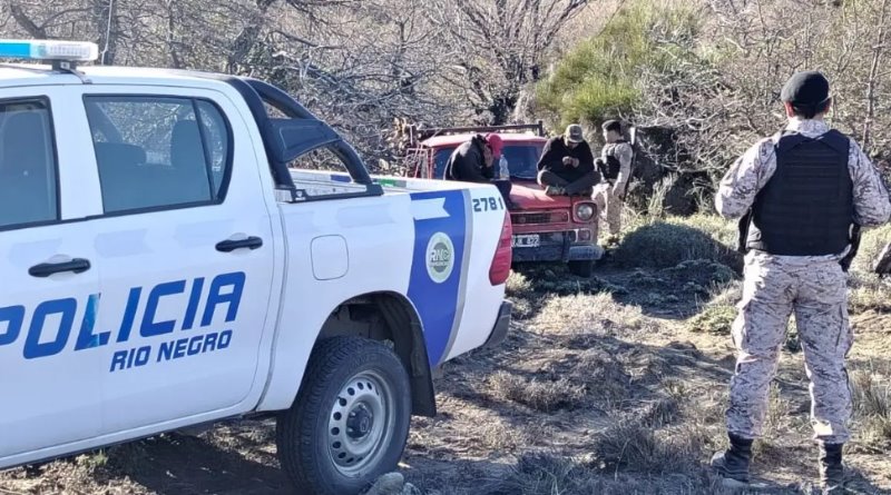 La Brigada Rural frenó tala ilegal en campo de Bariloche