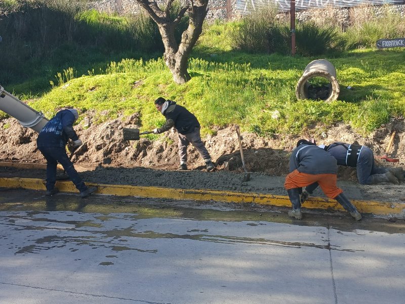 Avanzan las obras de veredas en calle Carriego: más seguridad y accesibilidad para los barrios y la ciudad