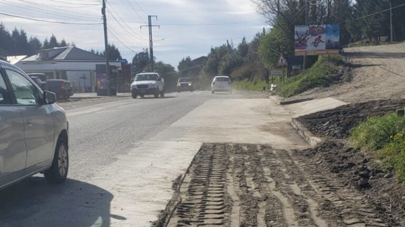 Calles más seguras y ordenadas: se completaron los trabajos en el km 1 de Pioneros