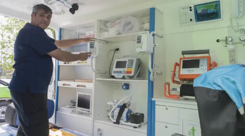 ¿Cómo son las ambulancias de alta complejidad entregadas a hospitales?