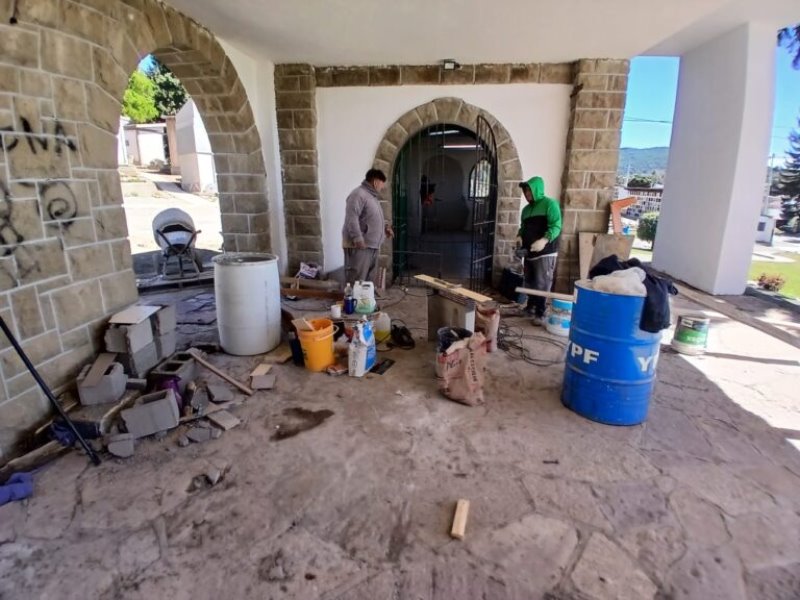 Importantes avances en las obras del Cementerio Municipal: un espacio más seguro y digno