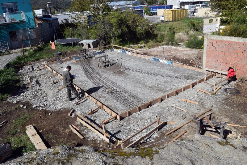 Más obras para los barrios: avanza a paso firme el nuevo Centro Comunitario en el San Francisco III