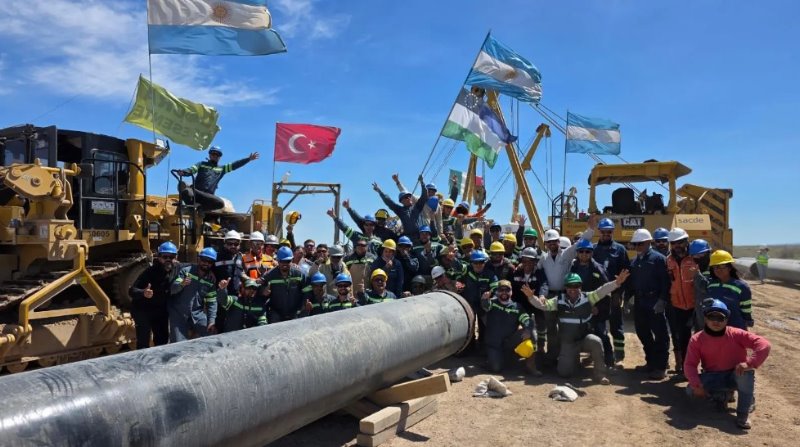 Continúa la obra del VMOS tras completarse la última soldadura automática