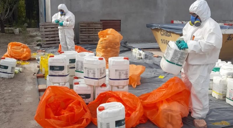 Campaña de gestión de envases vacíos de fitosanitarios en Río Negro