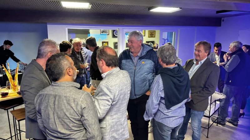 Cortés participó del cóctel de la AEHGB y remarcó las oportunidades de desarrollo para Bariloche